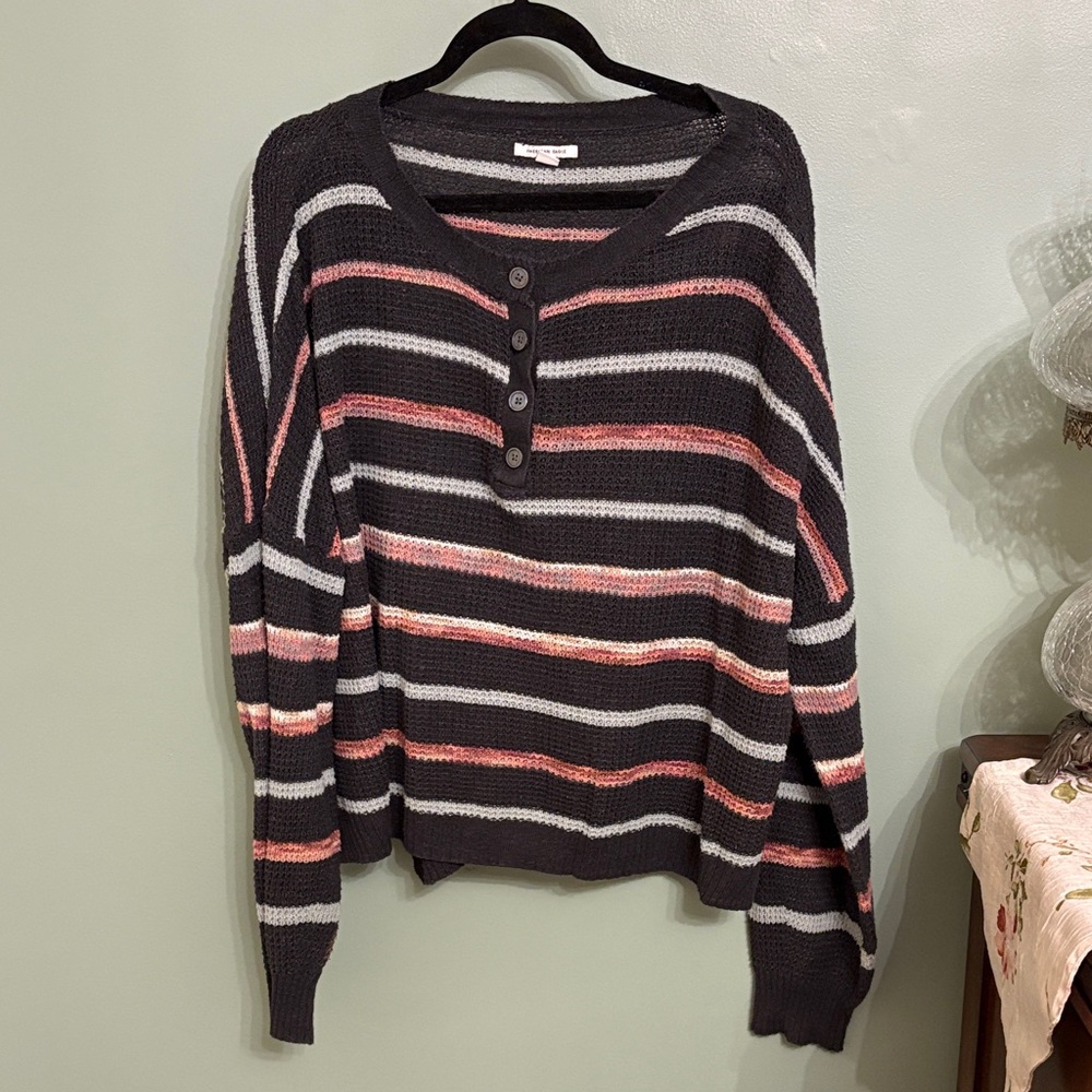 American Eagle Outfitters Multicolor Knit Sweater